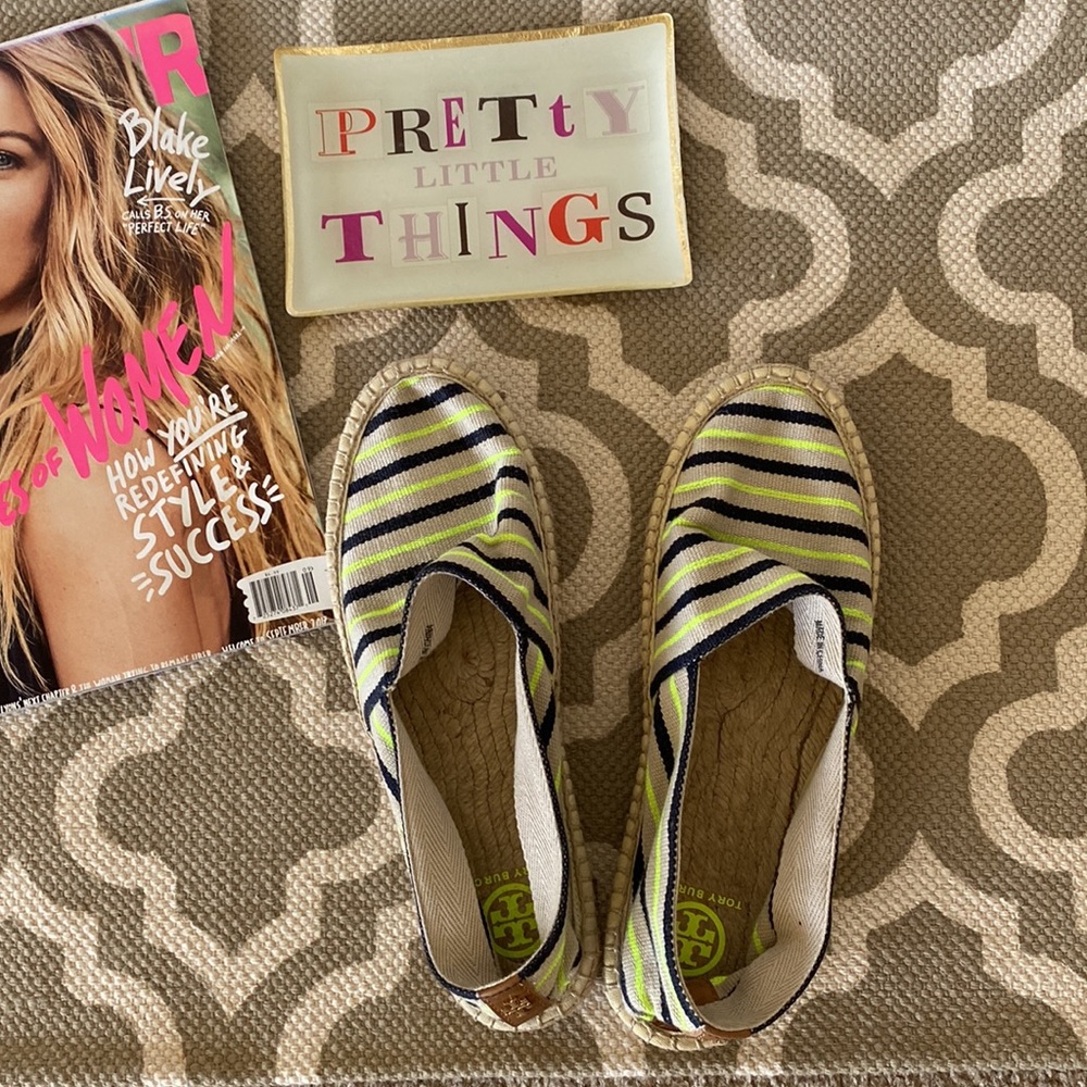 Tory Burch multicolor espadrilles; size 8; NWOT - Picture 5 of 12